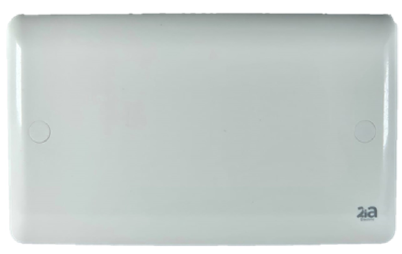 3x6 Blank Plate-WHITE