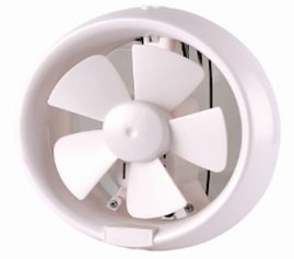 6 Inch Glass Mounted Round Exhaust Fan