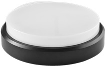 20W BULK HEAD LED LIGHT ROUND Black 6500K Day Light