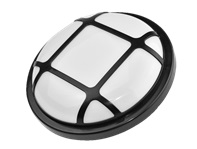 20W BULK HEAD GRILLED LED LIGHT ROUND Black 6500K Day Light