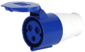16A 3P Mobile Socket , IP44